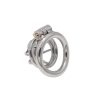 304 Stainless Steel Chastity Lock Penis Cage for Men - Secure Metal Restraint Device