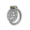 Stainless Steel Chastity Lock Penis Cage for Adult Play