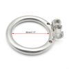 Male Chastity Cage with Urinary Catheter Option - Secure Lock Sex Toy for Enhanced Intimacy