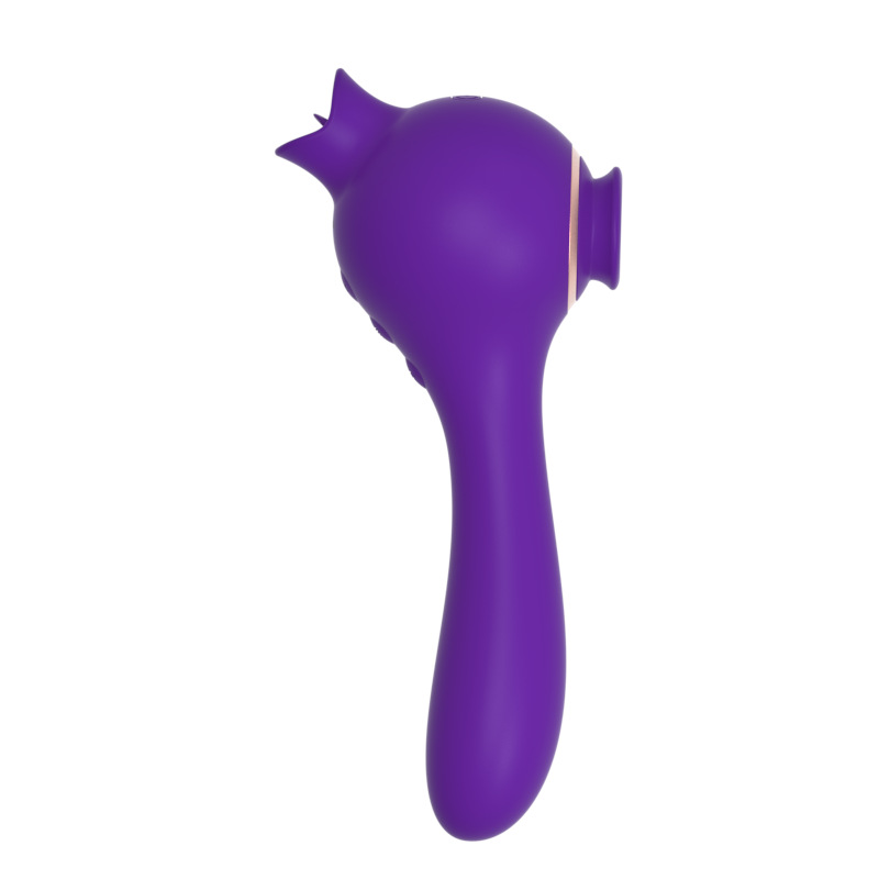 Sucking tongue licking vibrator three-in-one massage stick women's masturbation device fun sex product - Image 5