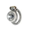 Stainless Steel Chastity Cage & Cleaner for Men's Wearable Device