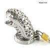 Men's Chastity Lock Penis Cage - Hollow Catheter Binding Alternative Sex Toy
