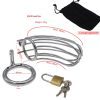 Long-Term Wear Metal Chastity Cage for Men