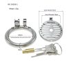 Stainless Steel Hollow Chastity Lock for Men