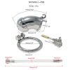 Funny Stainless Steel Chastity Cage for Men - Adult Sex Toy for Going Out