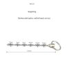 Beautiful electric shock fun stainless steel horse eye rod urethral bead masturbation urine blocking tool alternative orgasm spice