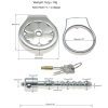 Electric Chastity Cage with Pulse for Male Orgasm Control
