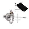 Stainless Steel Male Chastity Device for Discreet Wear