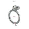 Durable Stainless Steel Chastity Lock Cage for Men - Secure & Comfortable Design for Extended Wear