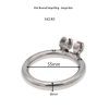Stainless Steel Male Chastity Device for Discreet Wear