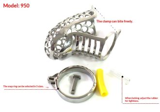 Men’s Chastity Lock Device for Training & Passion Play