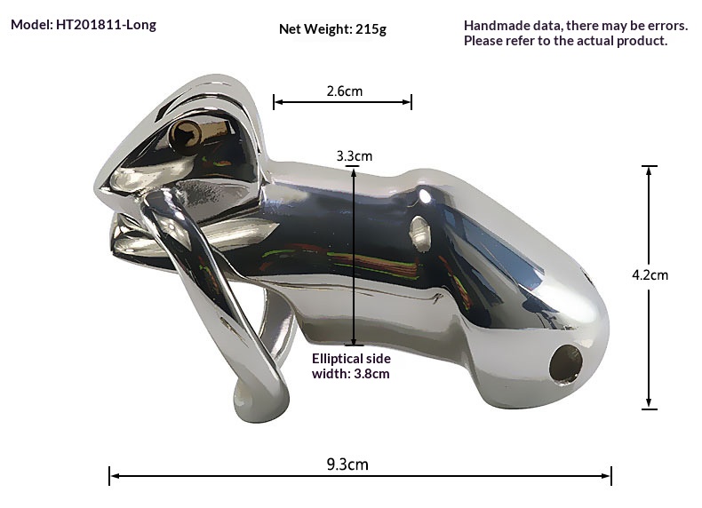 Chastity lock chastity lock male penis lock couple alternative passion toy lower body adjustment tool bird cage toy - Image 7