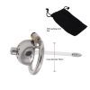 Stainless Steel Male Chastity Device for Discreet Wear