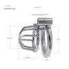 Metal Birdcage Chastity Device for Men - Small Grid Male Lock