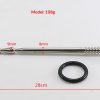 Stainless steel long horse eye stick urethral plug men's alternative passion tool pulling beads G-Point climax adult supplies