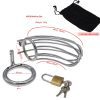 Long-Term Wear Metal Chastity Cage for Men