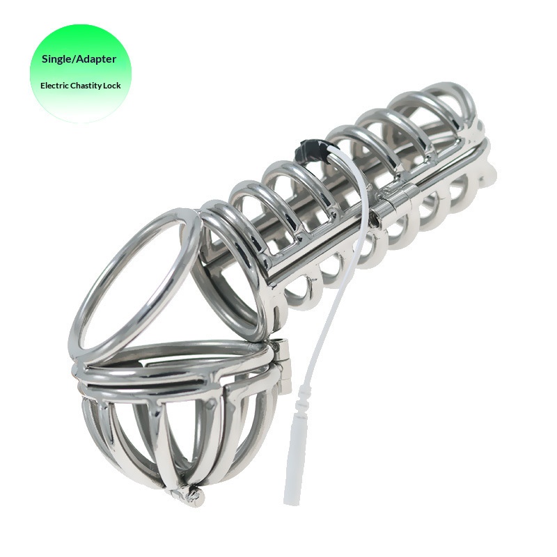Stainless Steel Chastity Cage for Men - Secure Penis Lock Device - Image 8